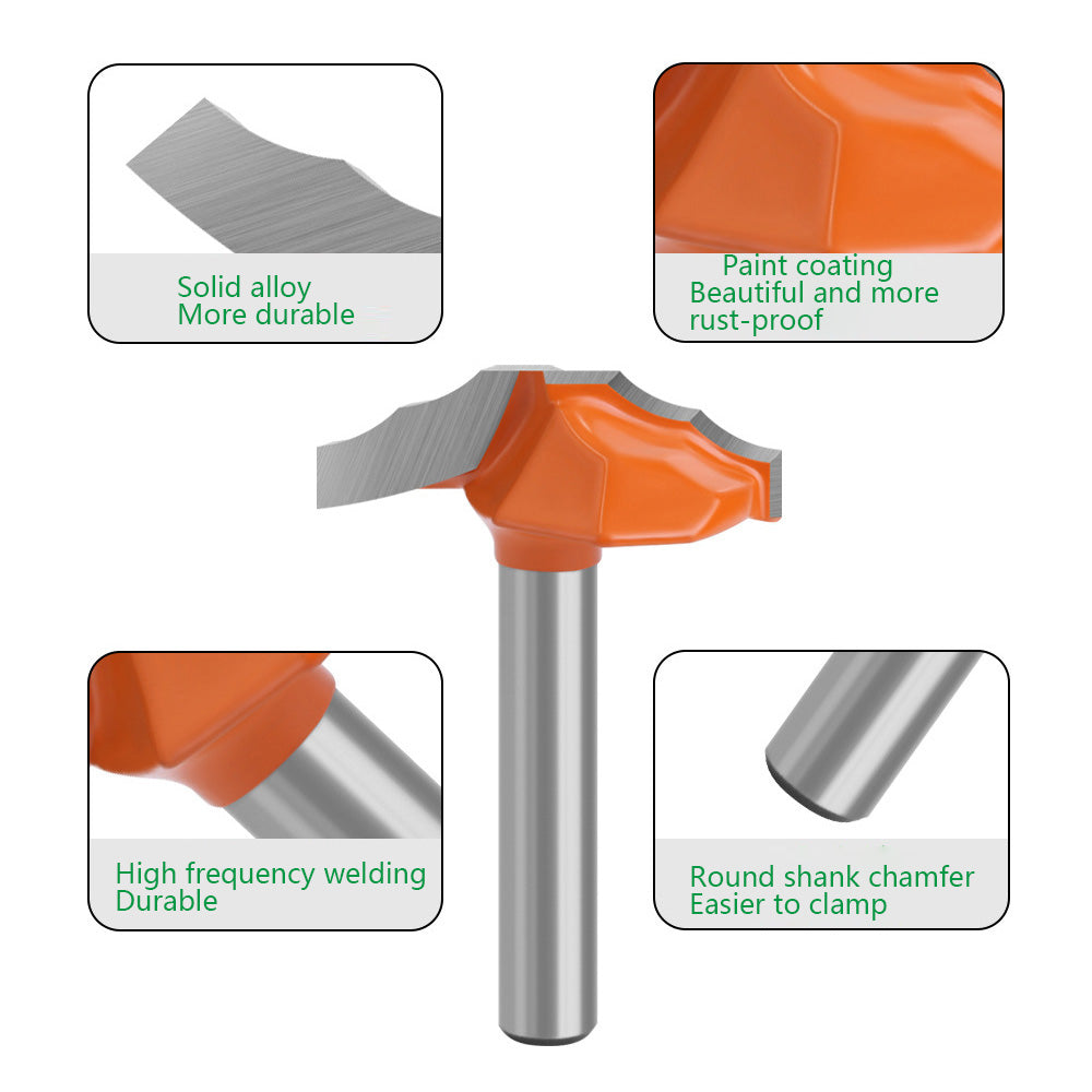 5Pcs 1/4 Shank Milling Cutter Set Alloy Router Bit Kit Carving Cutter Woodworking Tools 5Pcs 1/4 Shank Milling Cutter Set Alloy Router Bit Kit Carving Cutter Woodworking Tools